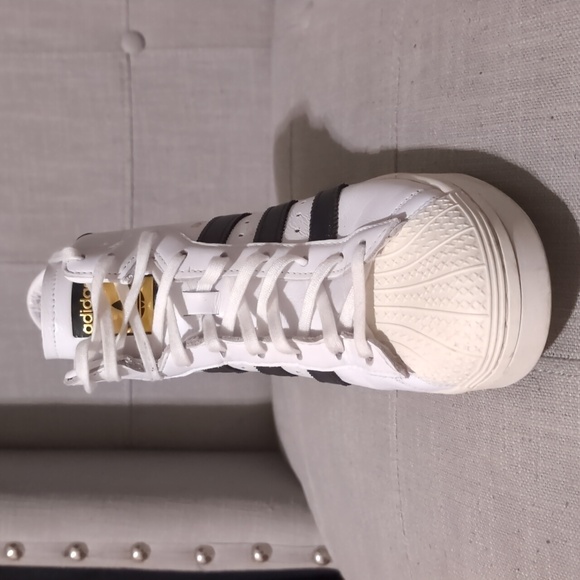 adidas Originals Superstar Ellure Wedge Shoes - Picture 4 of 12